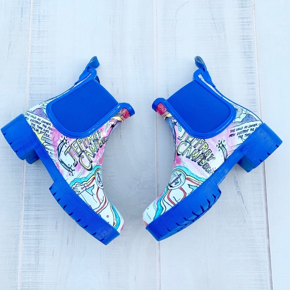 Jeffrey Campbell Shoes - Jeffrey Campbell Cloudy Chelsea Rain Boots 6 NIB